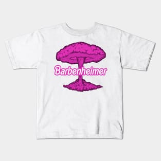 Barbenheimer X Mushroom Kids T-Shirt